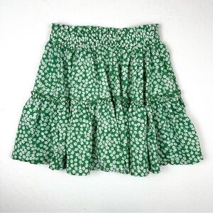 Polly Princess Floral Ruffle Mini Skirt